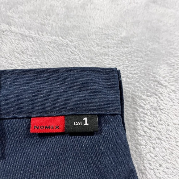 Workrite FR Pants Mens 29x28.5* Navy Blue 2112 Cat 1 Nomex IIIA Arc Rating 7.0 - Picture 7 of 14